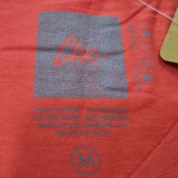 CLSC Life The World Is Yours Blimp Graphic Short Sleeve T-shirt Size Medium New - Picture 5 of 5